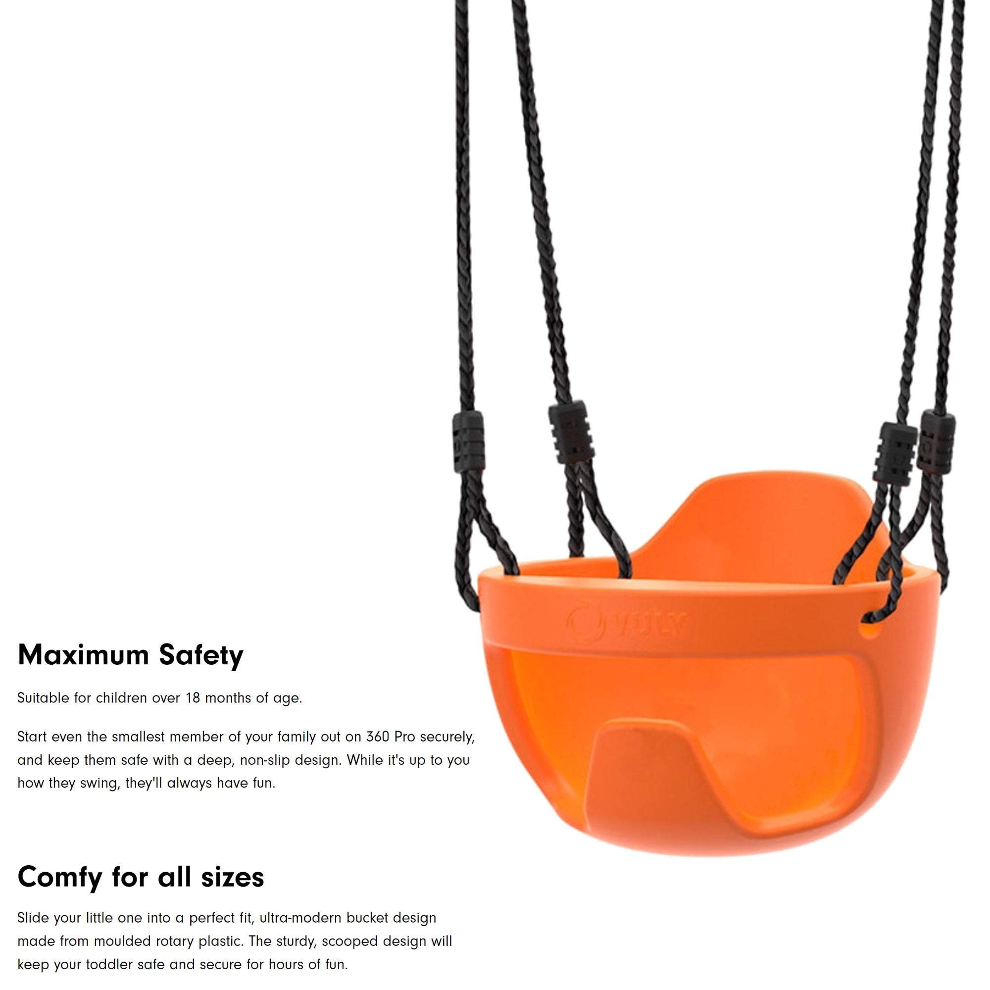 Vuly Large 360 Pro Max Backyard Swing Set Outdoor Jungle Gym with Shade Cover