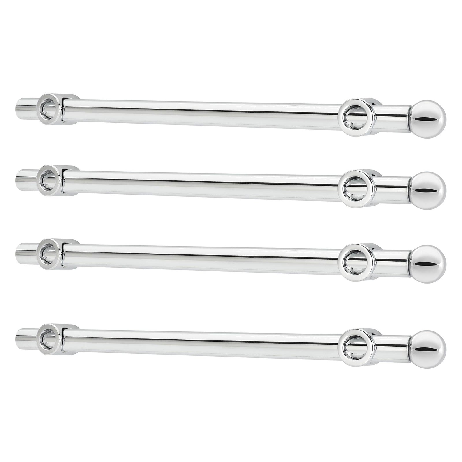 Rev-A-Shelf 14" Extendable Metal Closet Valet Rod, CVR-14-CR (4 Pack) - VMInnovations