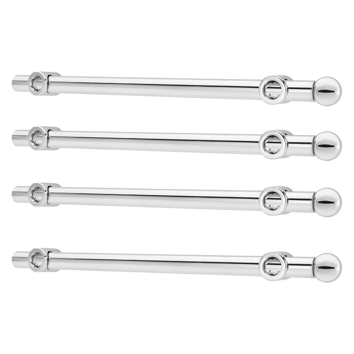 Rev-A-Shelf 14" Extendable Metal Closet Valet Rod, CVR-14-CR (4 Pack)