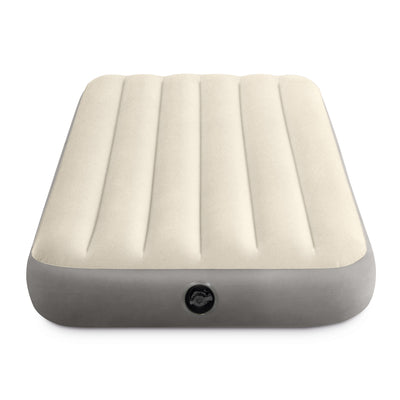 Intex Dura-Beam Standard Series Single Inflatable Air Mattress, Twin (4 Pack)