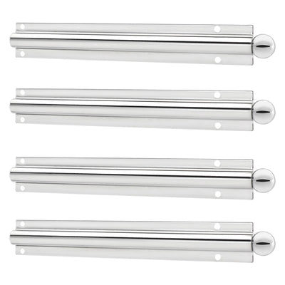 Rev-A-Shelf 6 Inch Metal Closet Valet Clothes Rod, Chrome, CVL-12-CR (4 Pack)
