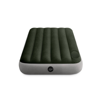 Intex Dura-Beam Standard Downy Airbed w/Built-In Foot Pump, Twin Size (4 Pack) - VMInnovations