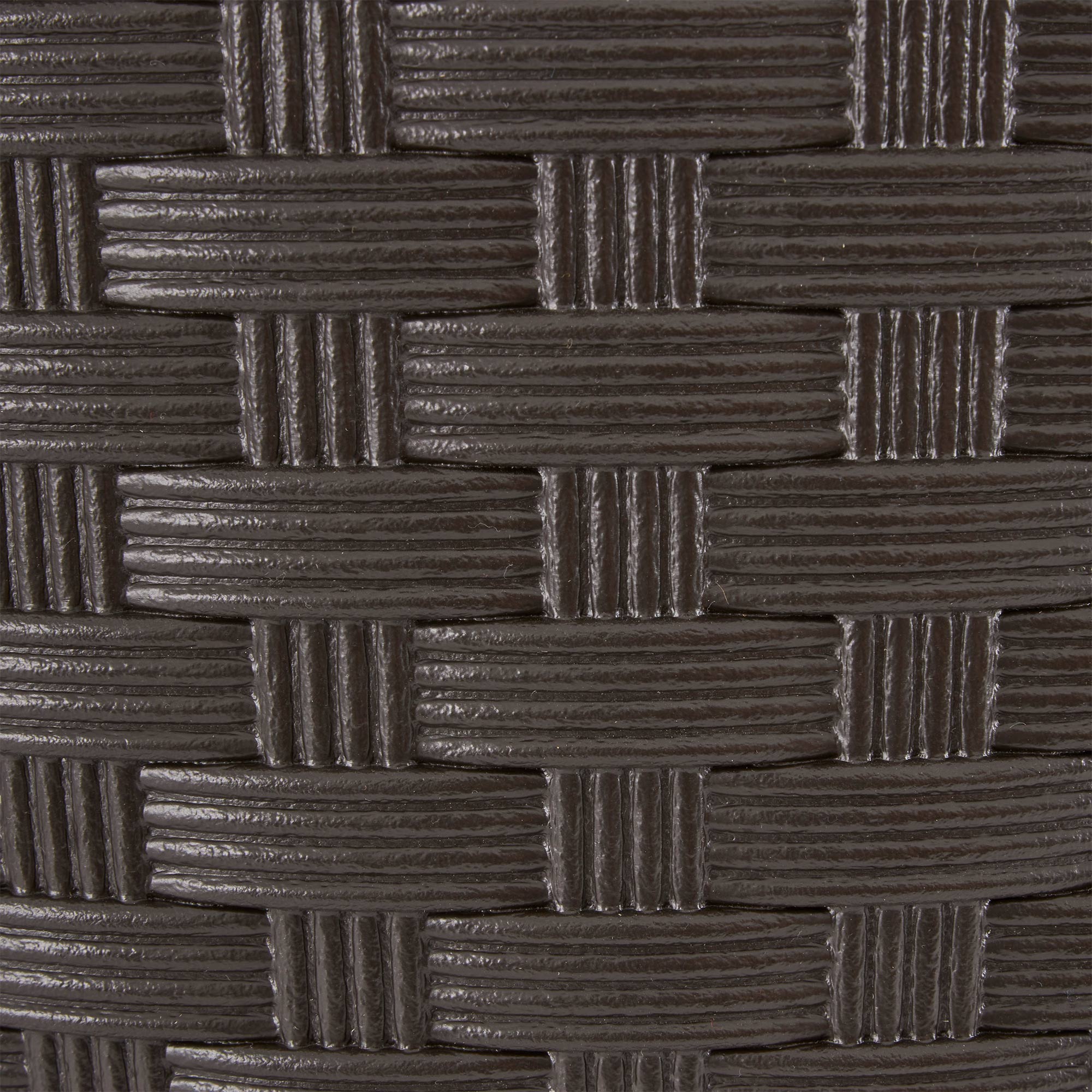 Suncast Sonora 22" Wicker Decorative Garden Flower Planter, Dark Brown (4 Pack) - VMInnovations