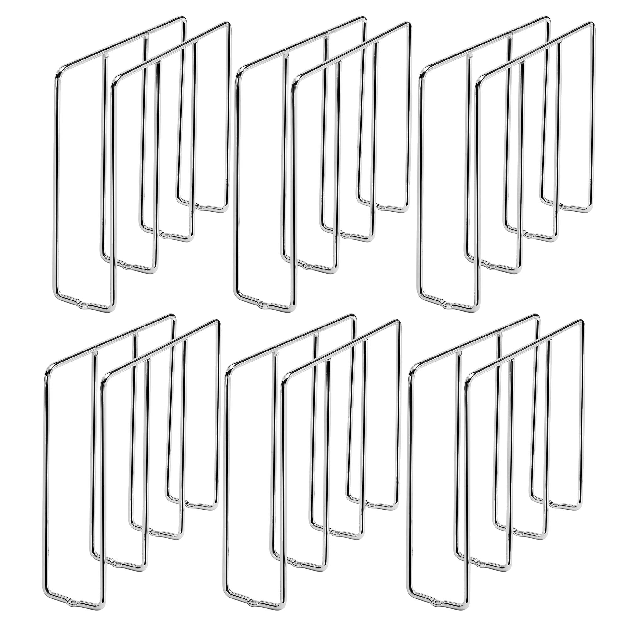 Rev-A-Shelf U-Shaped Bakeware Divider Cabinet Organizer, 596-10CR-52 (6 Pack)