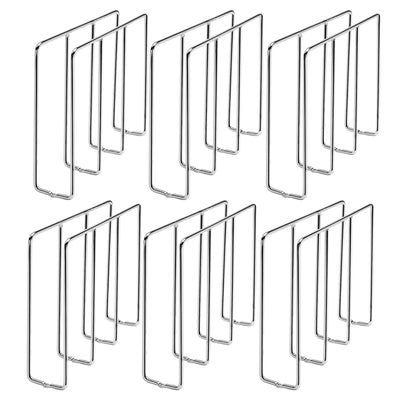 Rev-A-Shelf U-Shaped Bakeware Divider Cabinet Organizer, 596-10CR-52 (6 Pack)