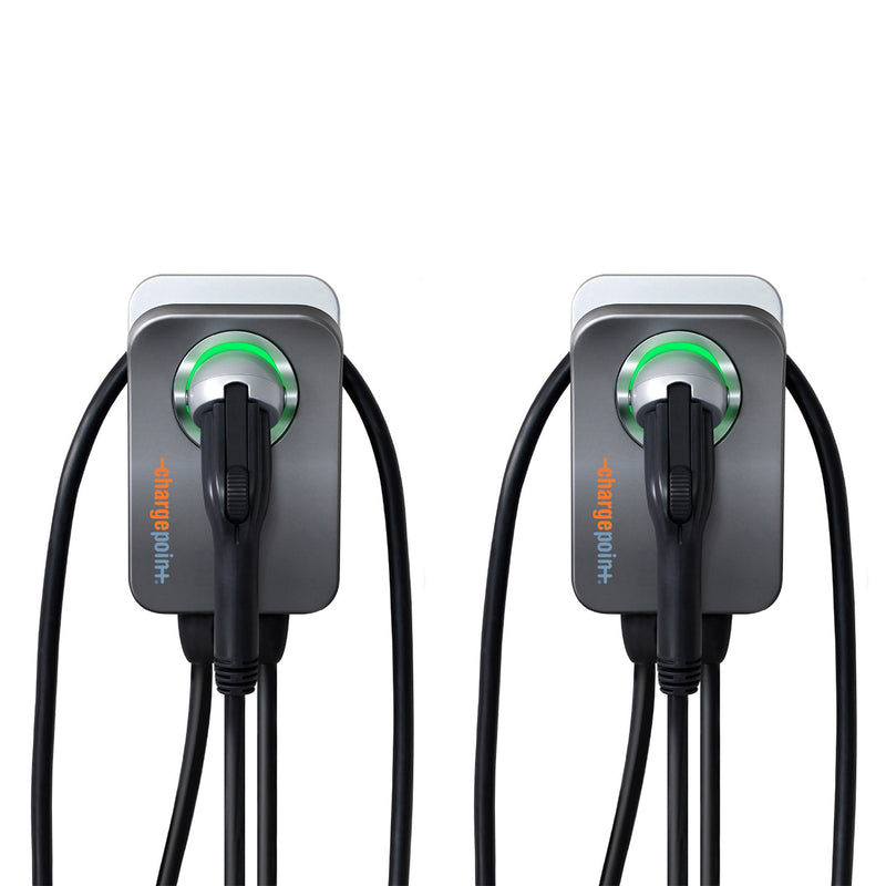 ChargePoint Home Flex Level 2 WiFi NEMA Electric Vehicle EV Charger (2 Pack)