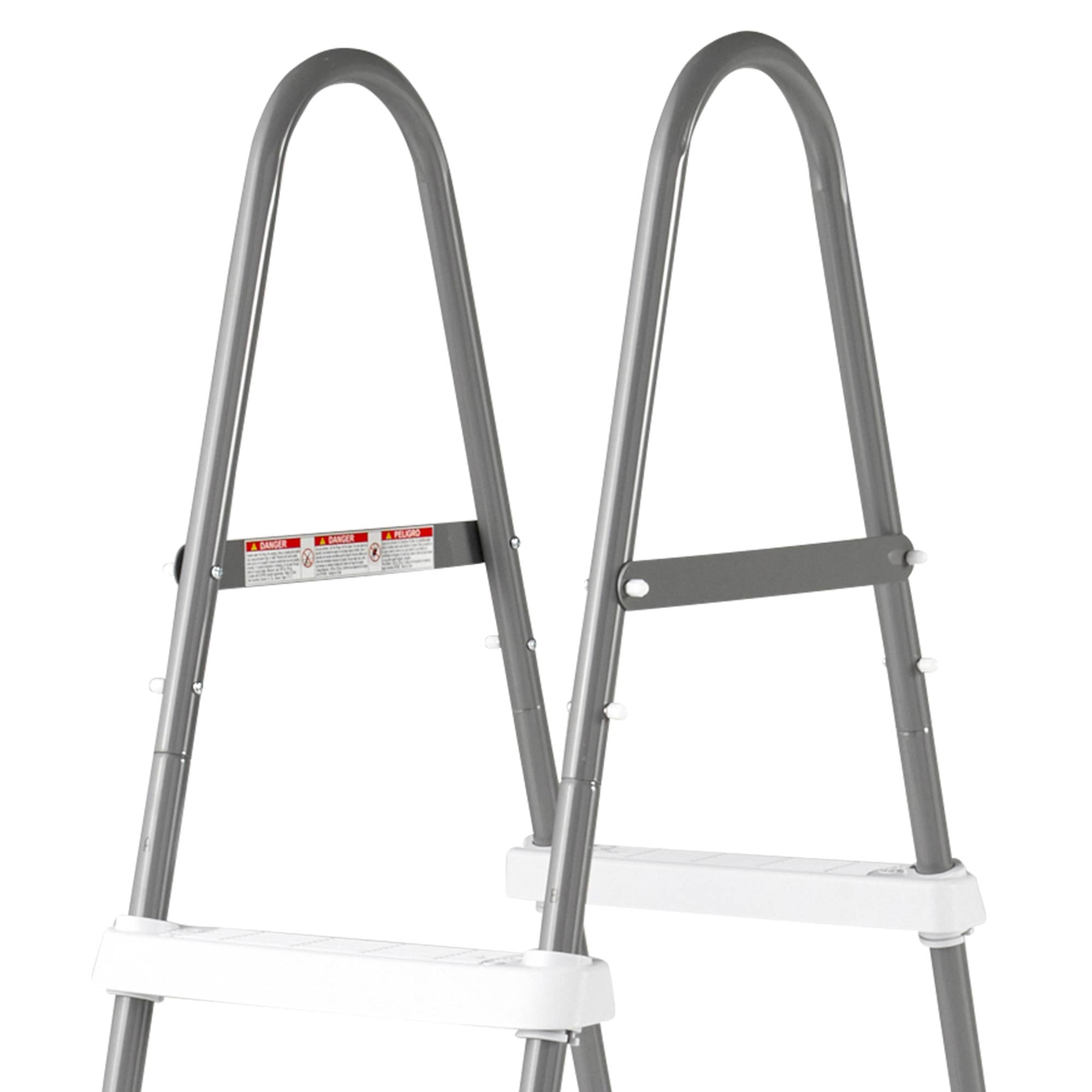 Intex Steel Above Ground Pool Ladder for 42 Inch Wall Height Pools (3 Pack)