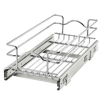Rev-A-Shelf Kitchen Pull Out Shelf Organizer, 8.5" x 18", 5WB1-0918CR-1 (3 Pack) - VMInnovations