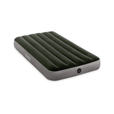 Intex Dura-Beam Series Downy Airbed with Built-In Foot Pump, Queen Size (3 Pack) - VMInnovations