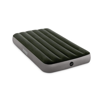 Intex Dura-Beam Series Downy Airbed with Built-In Foot Pump, Queen Size (3 Pack)