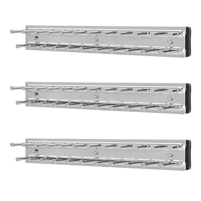 Rev-A-Shelf 12" Side Mount Extending Tie Organization Rack, TRC-12CR (3 Pack)