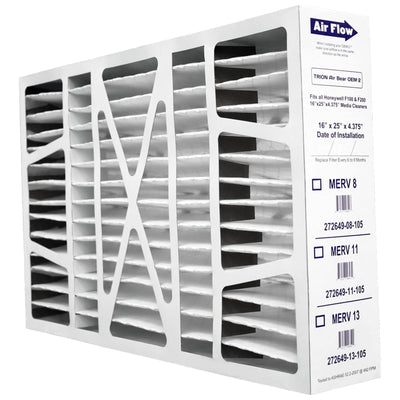 Trion Air Bear 16x25x4" MERV 8 Replacement Air Purifier Filter, 2pk (Open Box)