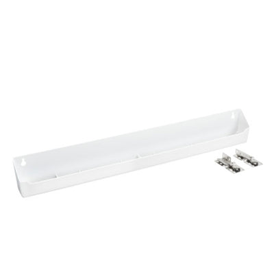 Rev-A-Shelf 24 Inch Kitchen Plastic TipOut Tray, White, LD-6591-24-11-1 (2 Pack)