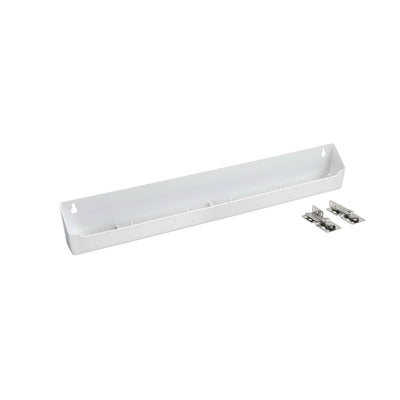 Rev-A-Shelf 22 Inch Kitchen Plastic TipOut Tray, White, LD-6591-22-11-1 (2 Pack)