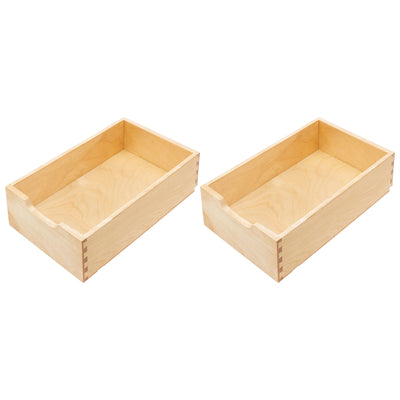 Rev-A-Shelf 11" Kitchen Cabinet Drawer w/Soft-Close, 4WDB-1218SC-1 (2 Pack) - VMInnovations