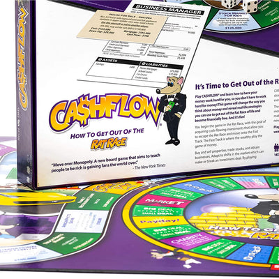 Rich Dad CASHFLOW Financial Literacy Educational Board Game, 2020, (2 Pack) - VMInnovations