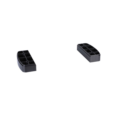 HolaHatha Aerobic Step Platform Fitness Equipment w/Adjustable Height (2 Pack) - VMInnovations