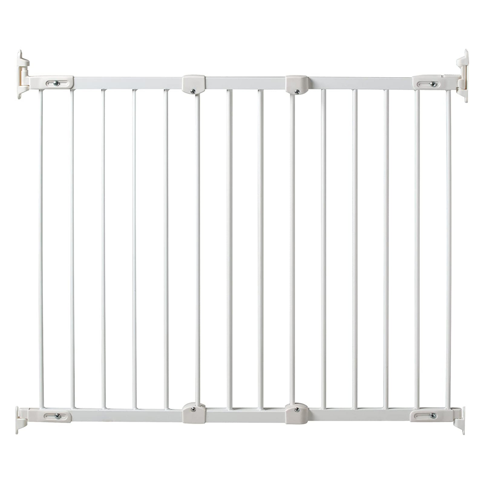 KidCo Angle Mount Safeway Stair Top Quick Release Baby Gate, White (2 Pack) - VMInnovations
