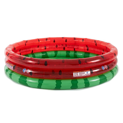 Intex 66 Inch Round Inflatable Kids Swimming and Wading Watermelon Pool (6 Pack)