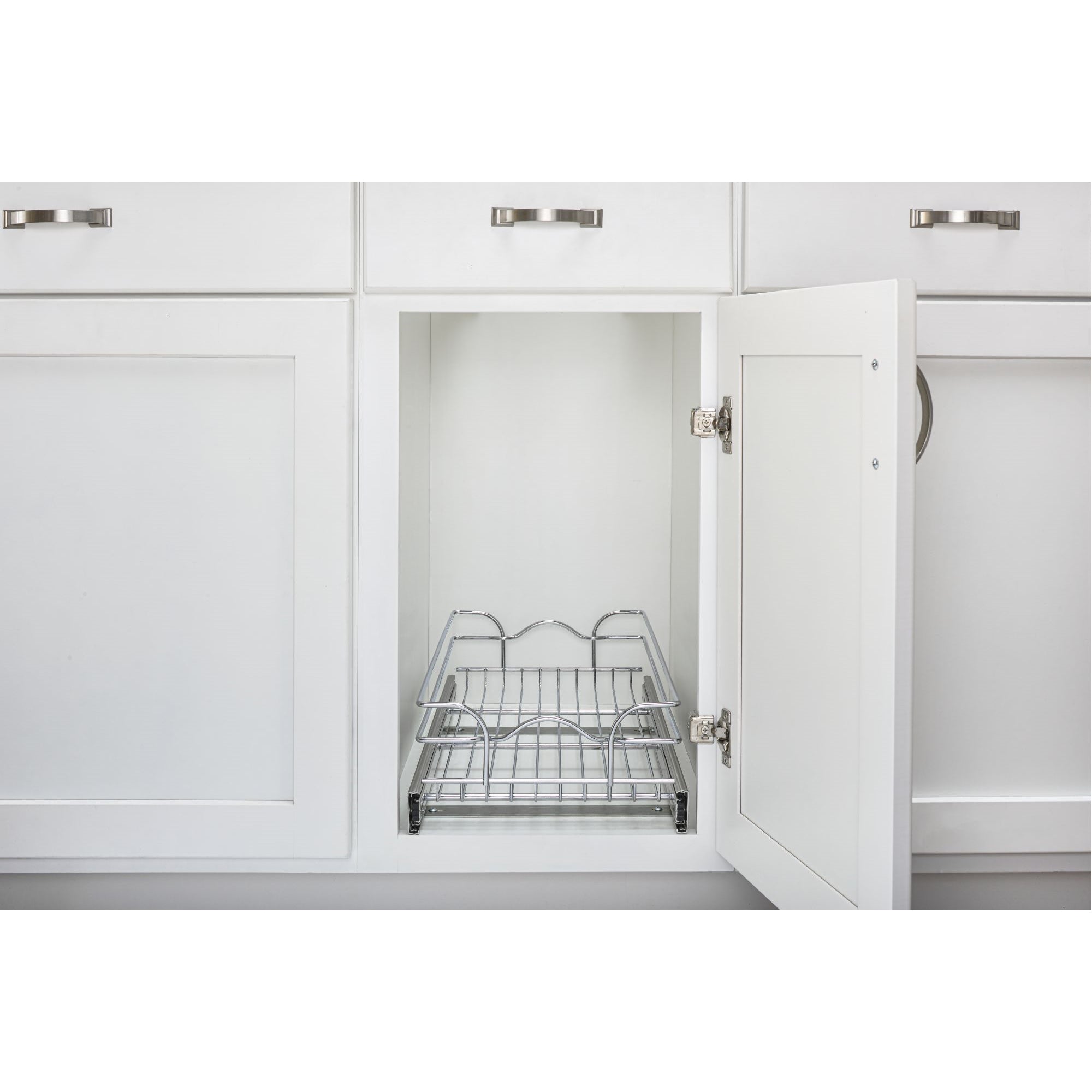 Rev-A-Shelf Cabinet Pull Out Shelf Organizer, 24 x 22 In, 5WB1-2422CR-1 (2 Pack)