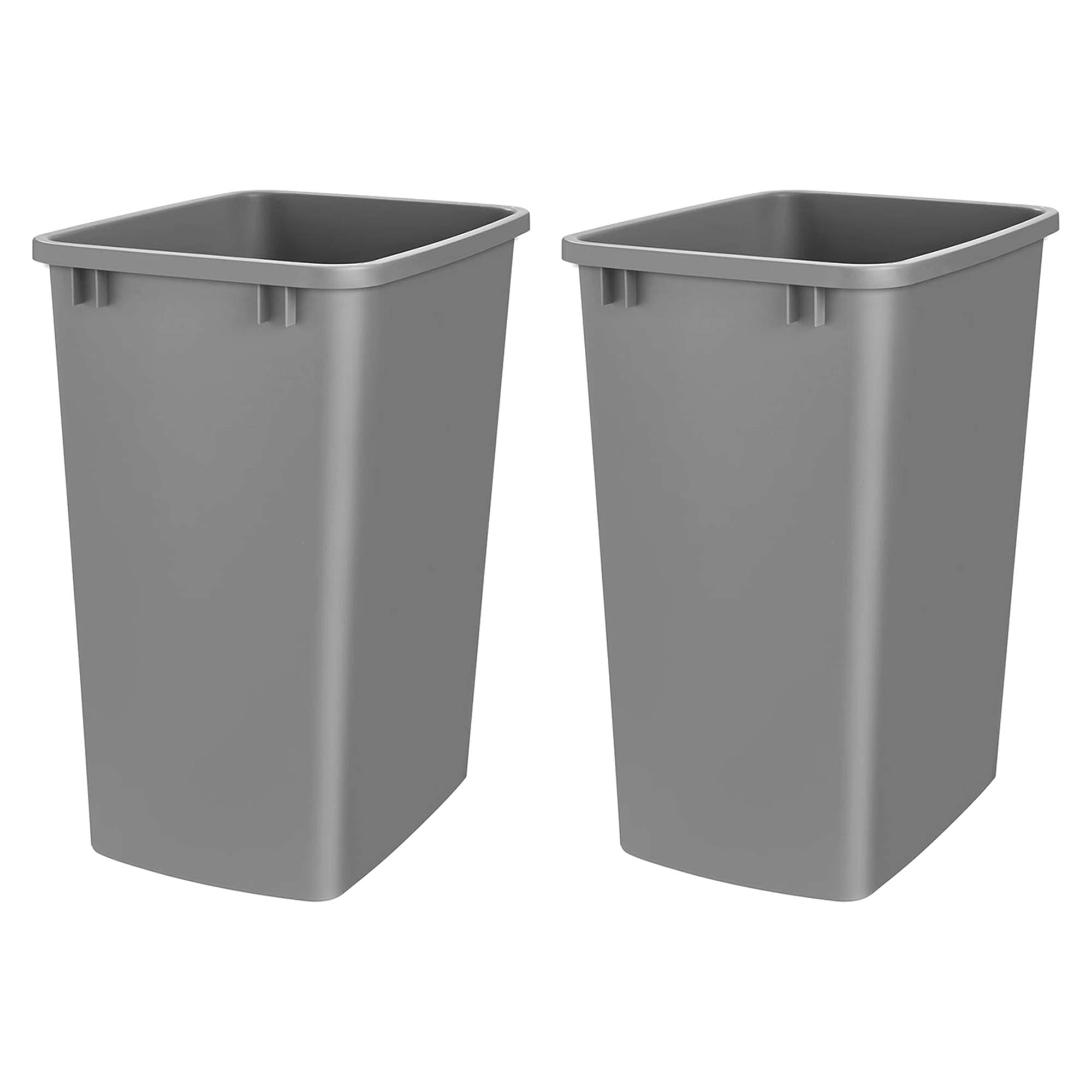 Rev-A-Shelf 35 Qt Plastic Under Sink Trash Can Replacement, RV-35-17-52 (2 Pack) - VMInnovations