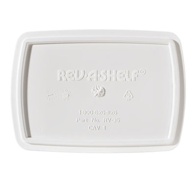 Rev-A-Shelf 35 Qt Plastic Under Sink Trash Can Replacement, RV-35-17-52 (2 Pack)
