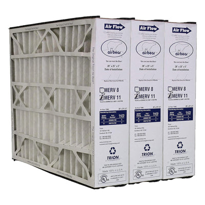 Trion 259112-102 Air Bear 20x25x5 Inch MERV 11 Air Purifier Filter (6 Pack)