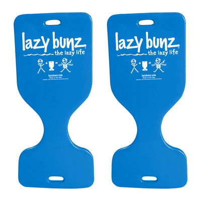 TRC Recreation Lazy Bunz Foam Water Saddle Swimming Pool Float, Blue (2 Pack) - VMInnovations
