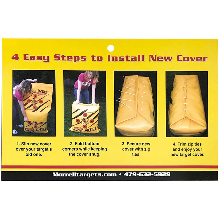Morrell Weatherproof Supreme Range Archery Target Replacement Cover (6 Pack)