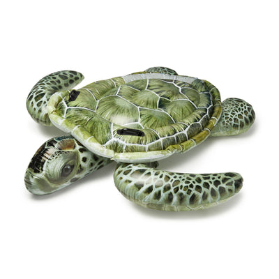 Intex Realistic Sea Turtle Inflatable Ride On Pool Float with Handles (4 Pack) - VMInnovations