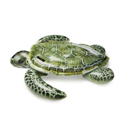Intex Realistic Sea Turtle Inflatable Ride On Pool Float with Handles (4 Pack) - VMInnovations