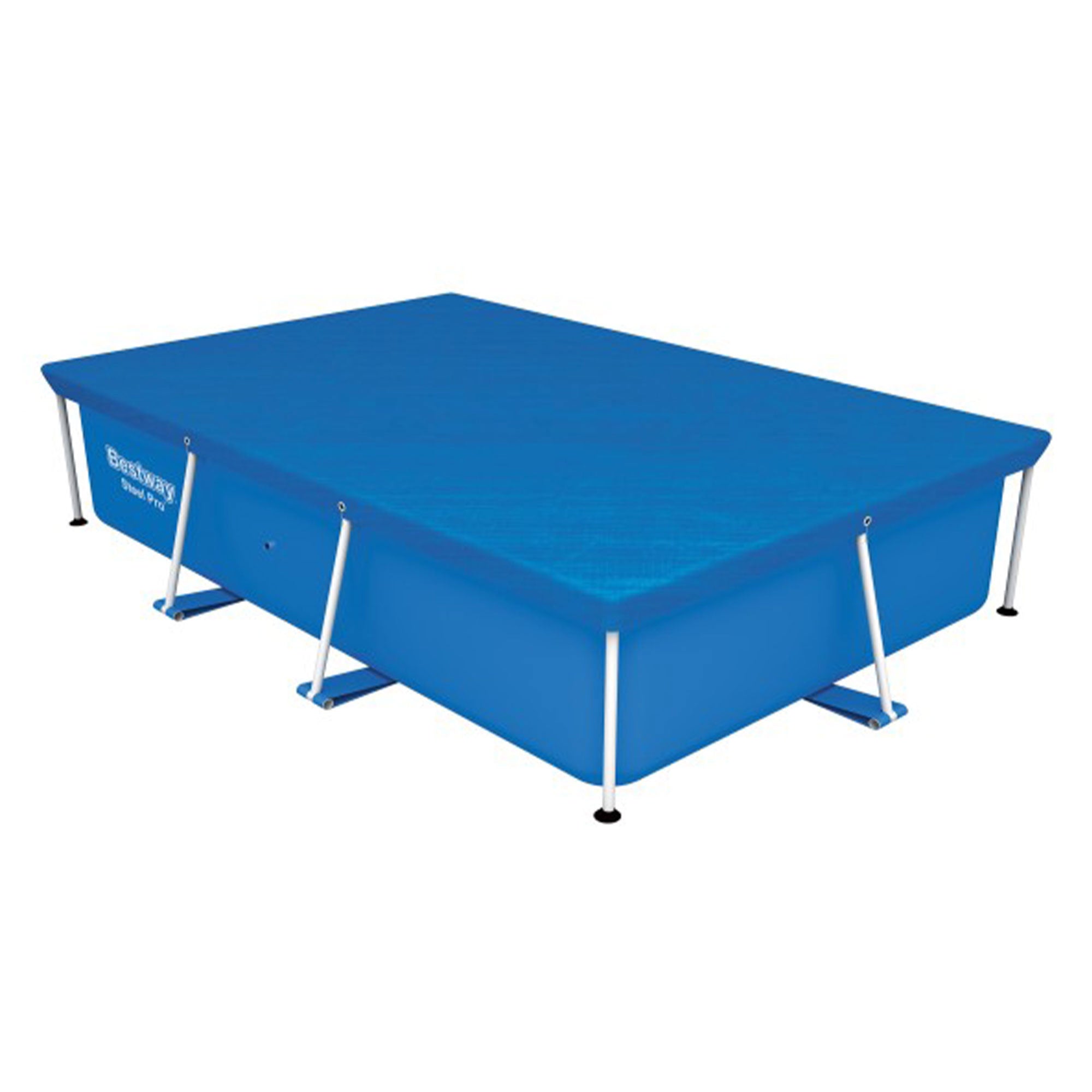 Bestway Flowclear Rectangle Thick Layer Cover for Above Ground Pools (8 Pack)