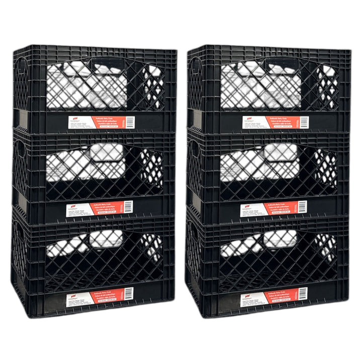 Juggernaut Storage Crate for Office Storage & Classroom Organization, 6-Pack