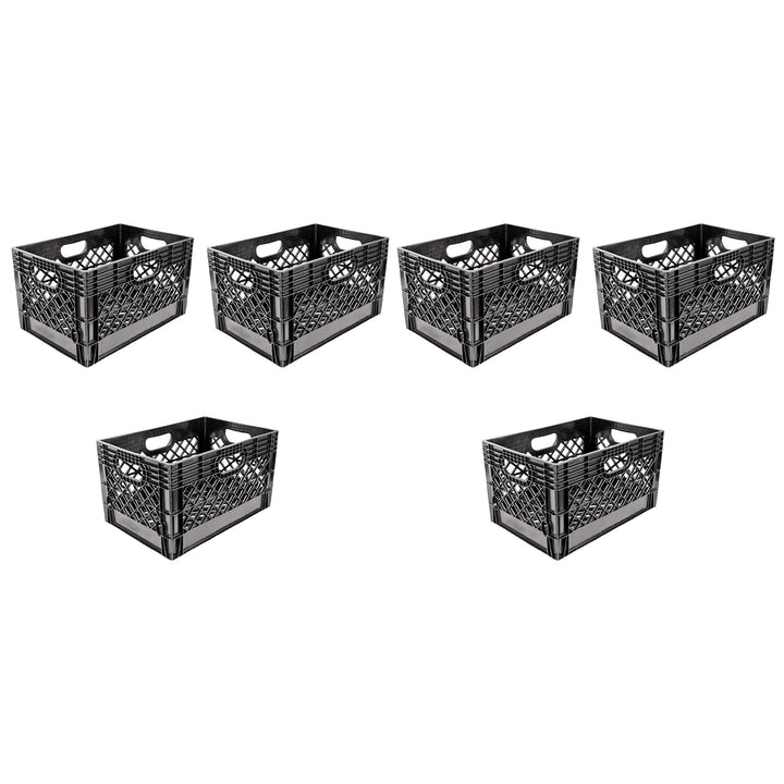 Juggernaut Storage Crate for Office Storage & Classroom Organization, 6-Pack