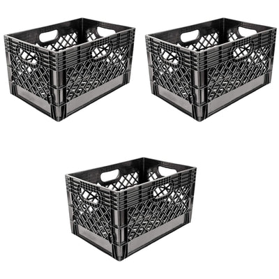 Juggernaut Storage Crate for Office Storage & Classroom Organization, 6-Pack