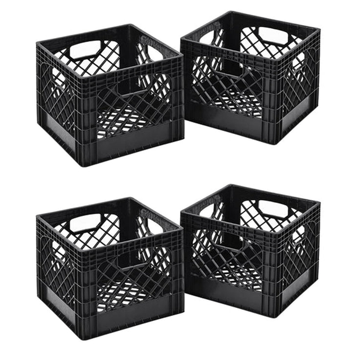 Juggernaut Storage Crate for Office Storage & Classroom Organization, 4-Pack