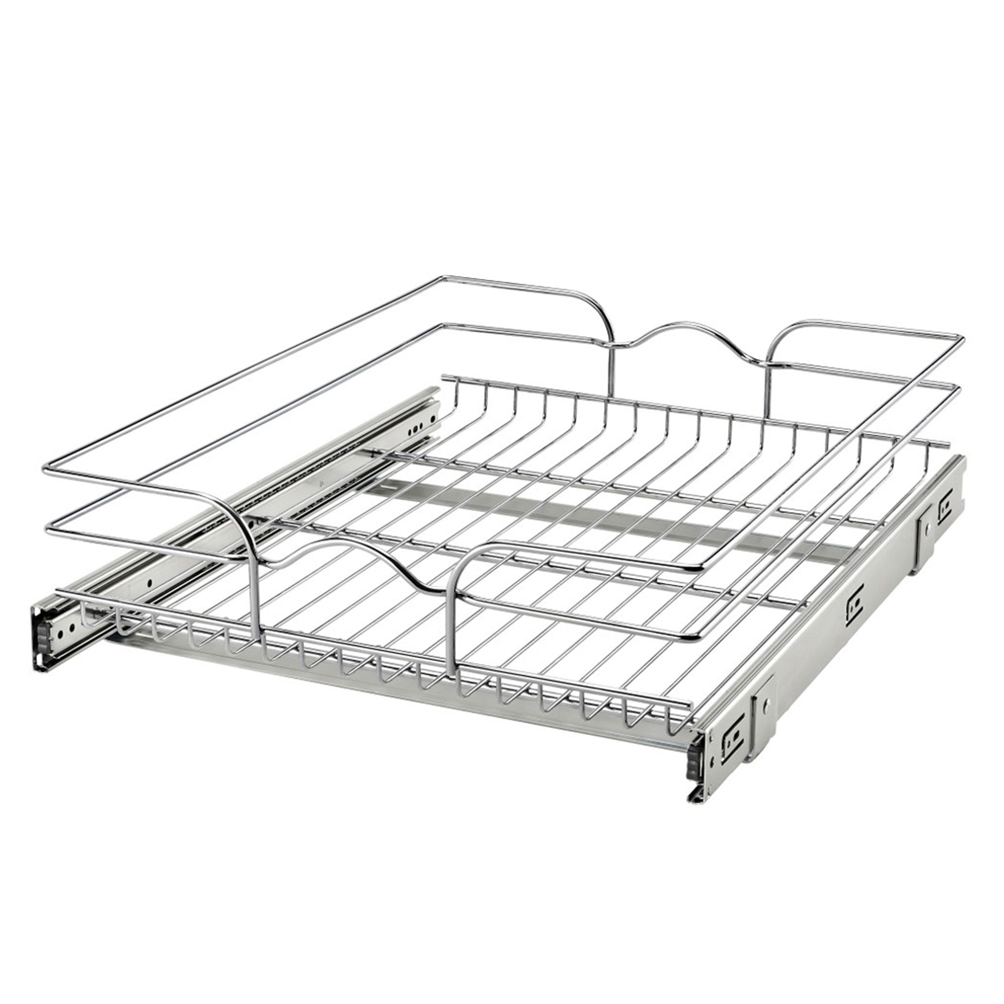 Rev-A-Shelf Kitchen Cabinet Pull Out Shelf, 18 x 22 In, 5WB1-1822CR-1 (2 Pack)