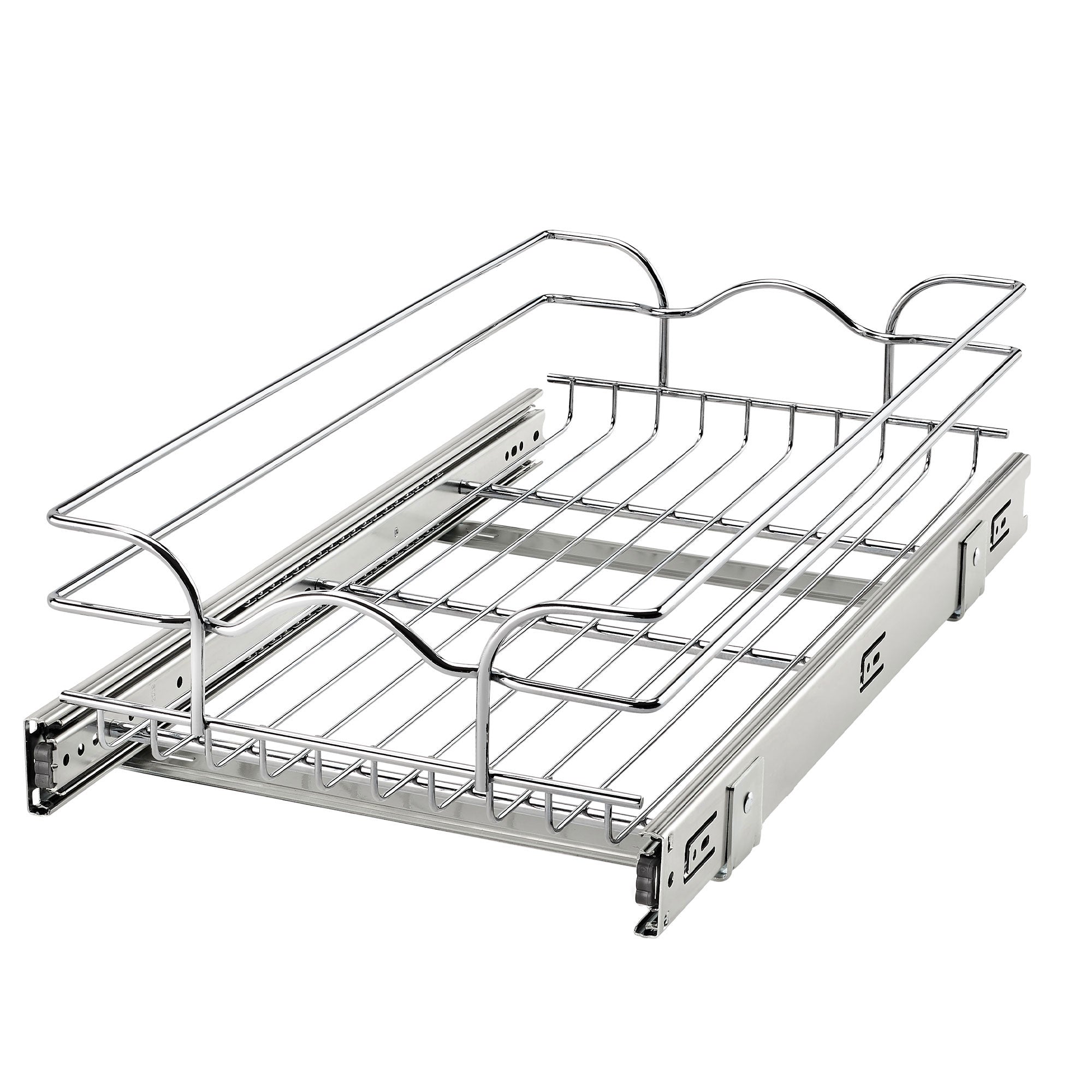 Rev-A-Shelf Cabinet Pull Out Shelf Organizer, 12 x 22 In, 5WB1-1222CR-1 (2 Pack)