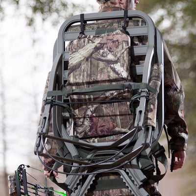 Summit Deluxe Backpack Straps w/ Mossy Oak Camo 85254 - Deer Hunting - Open Box