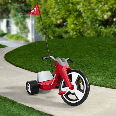 Radio Flyer Big Flyer Sport with Large Front Wheel and Adjustable Seat, Red - VMInnovations