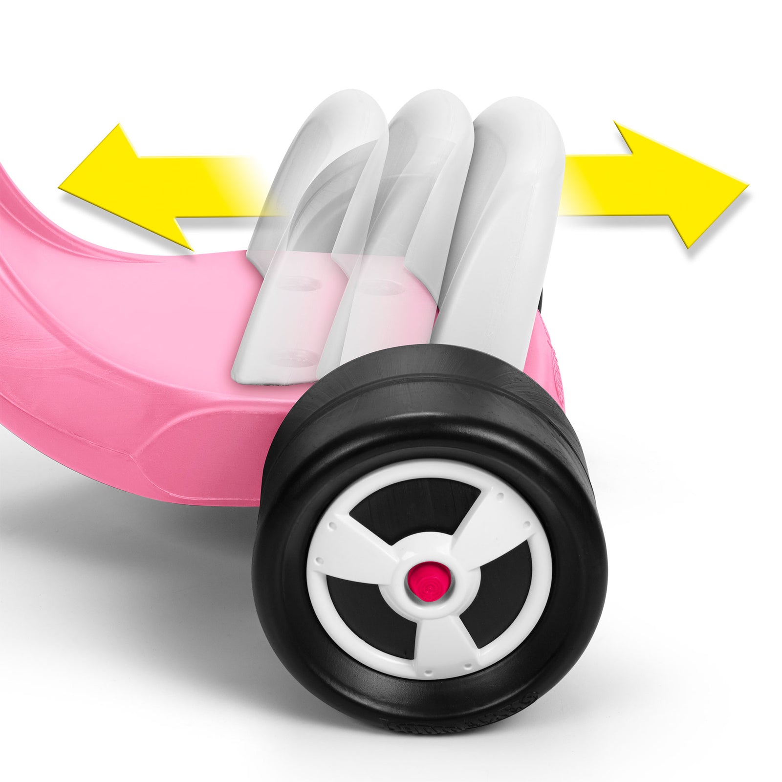 Radio Flyer Big Flyer Sport w/Large Front Wheel and Adjustable Seat, Pink (Used) - VMInnovations