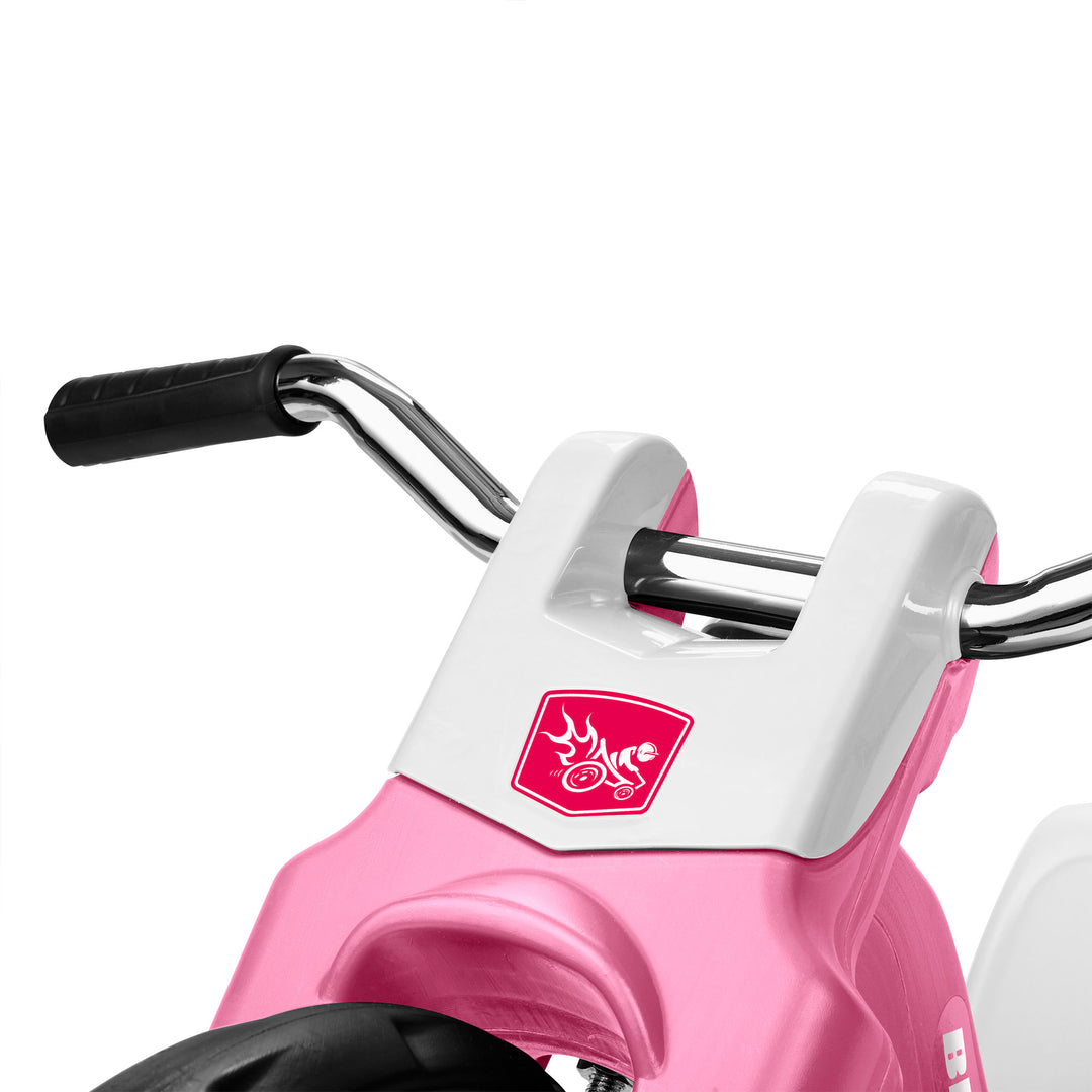 Radio Flyer Big Flyer Sport with Large Front Wheel and Adjustable Seat, Pink