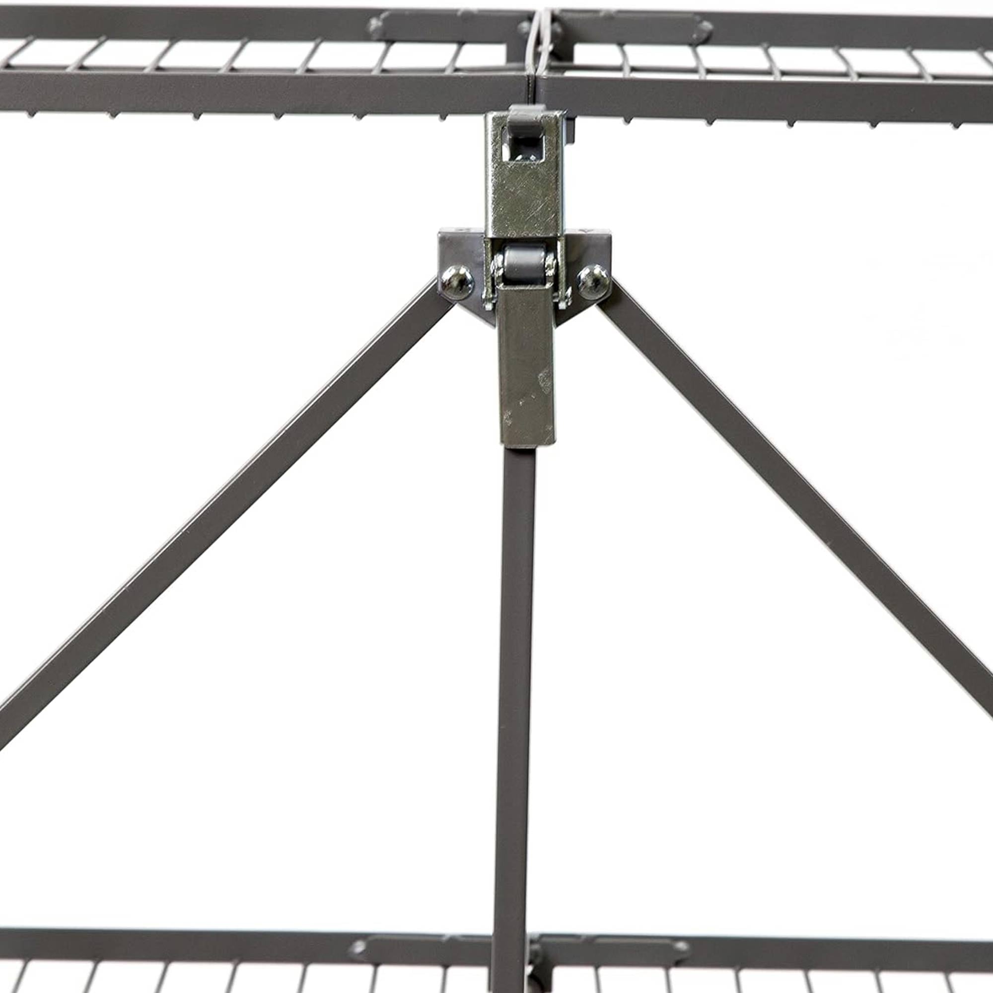 Origami 2 Pack RPR Series 5 Shelf Steel Rack Holds up to 100 Pounds, Silver - VMInnovations