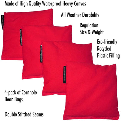 Driveway Games All Weather Indoor & Outdoor Bean Bag Cornhole Game (2 Pack) - VMInnovations