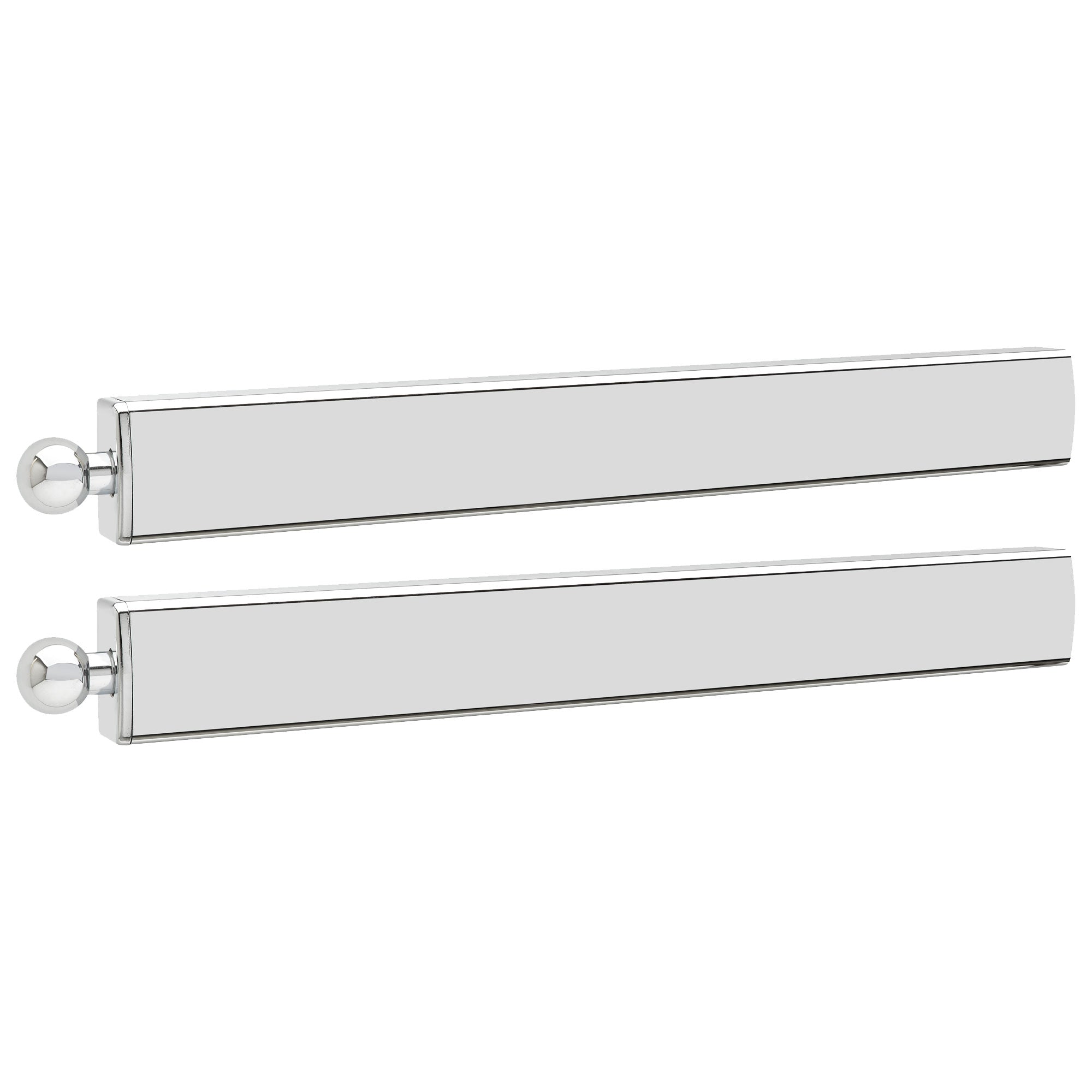 Rev-A-Shelf 14" Telescoping Closet Hanging Valet Rod, CVLSL-14-CR-1 (2 Pack) - VMInnovations