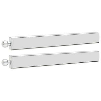Rev-A-Shelf 14" Telescoping Closet Hanging Valet Rod, CVLSL-14-CR-1 (2 Pack) - VMInnovations
