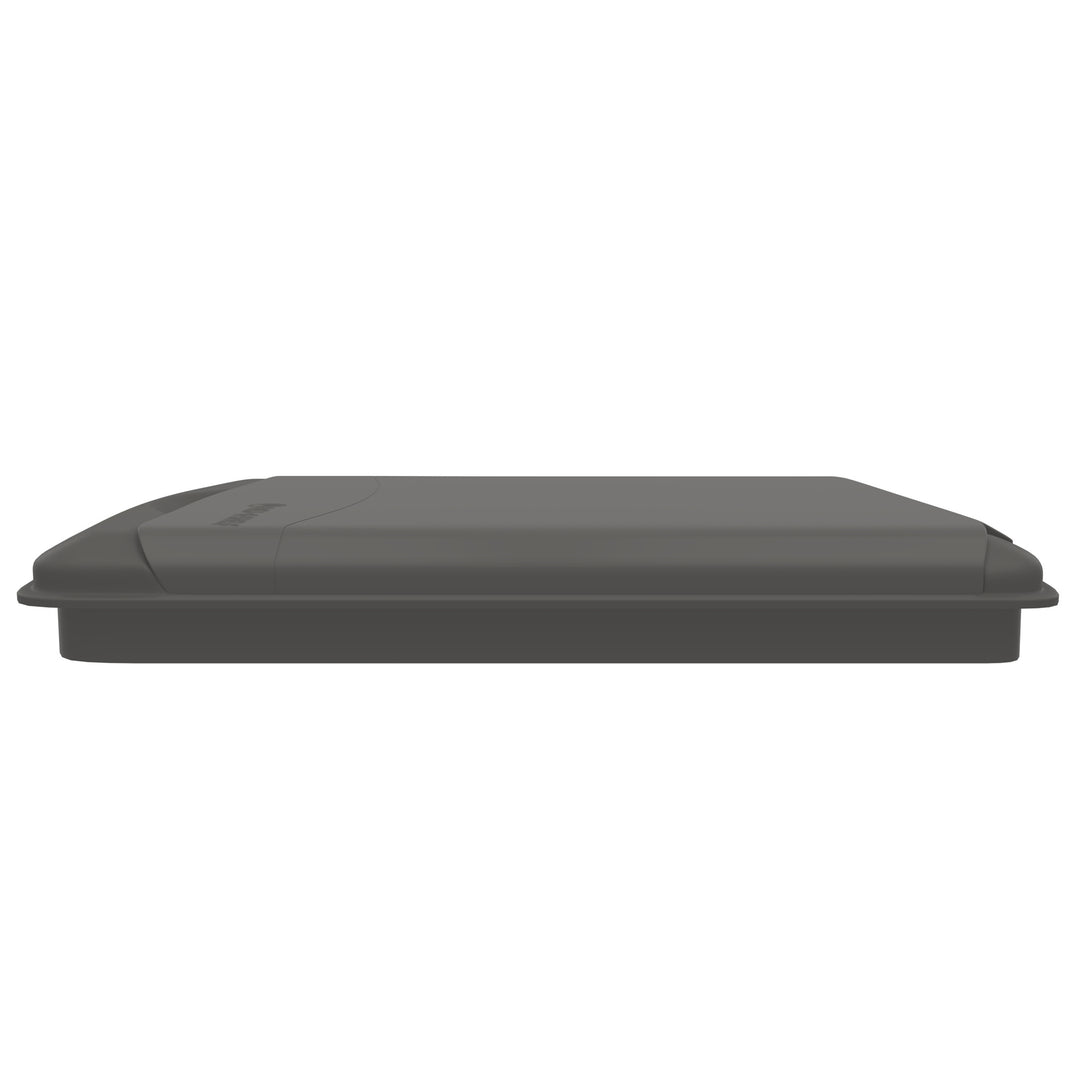 Rev-A-Shelf 35 Qt Trash Can Replacement Lid, Gray, RV-35-LID-13-1-40 (2 Pack)