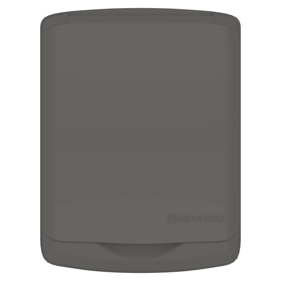 Rev-A-Shelf 35 Qt Trash Can Replacement Lid, Gray, RV-35-LID-13-1-40 (2 Pack)