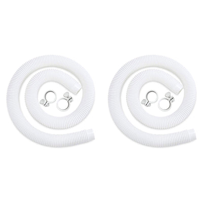 Funsicle 59"x1.5" Universal Replacement Hose Kit for Above Ground Pools (2 Pack) - VMInnovations