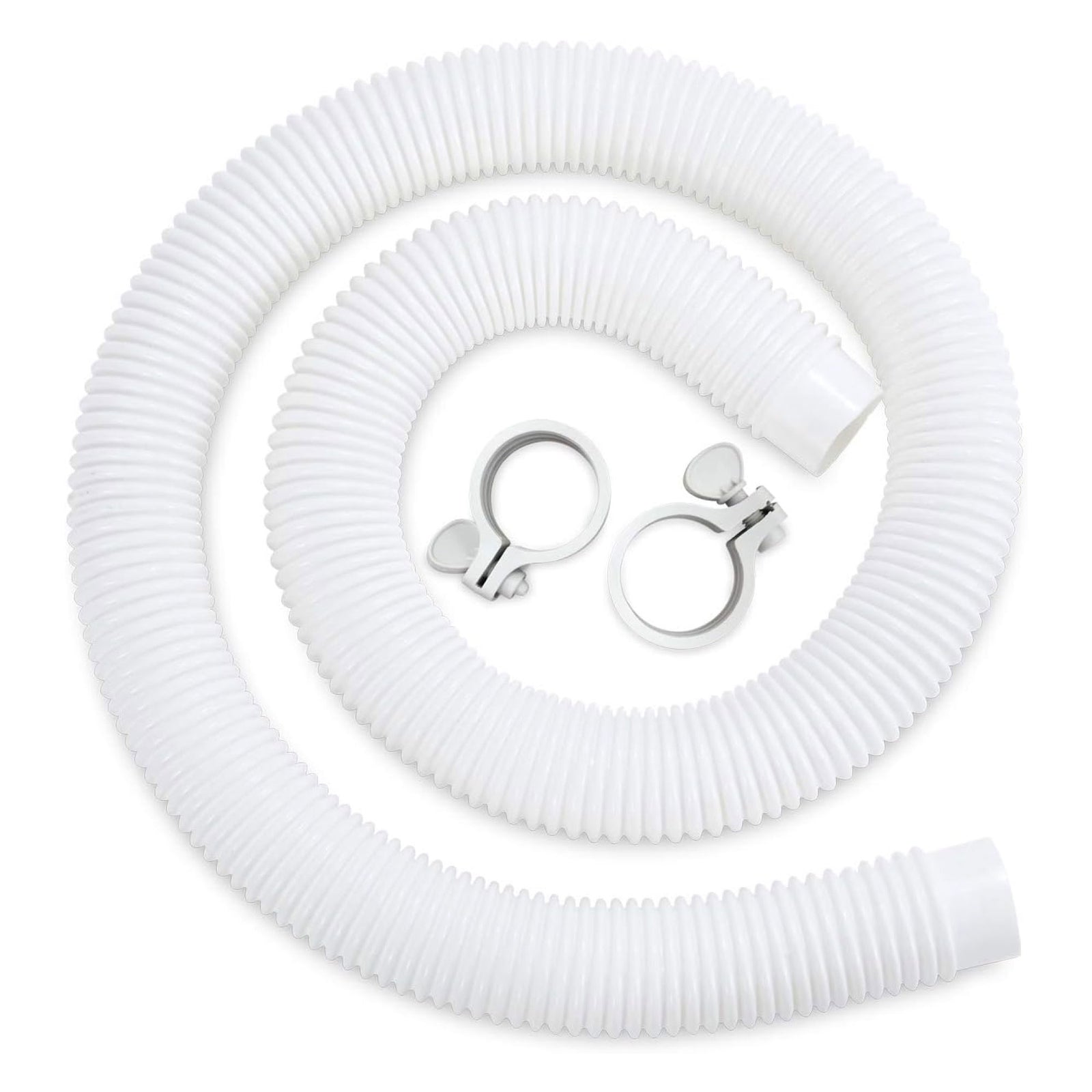 Funsicle 59"x1.5" Universal Replacement Hose Kit for Above Ground Pools (2 Pack) - VMInnovations